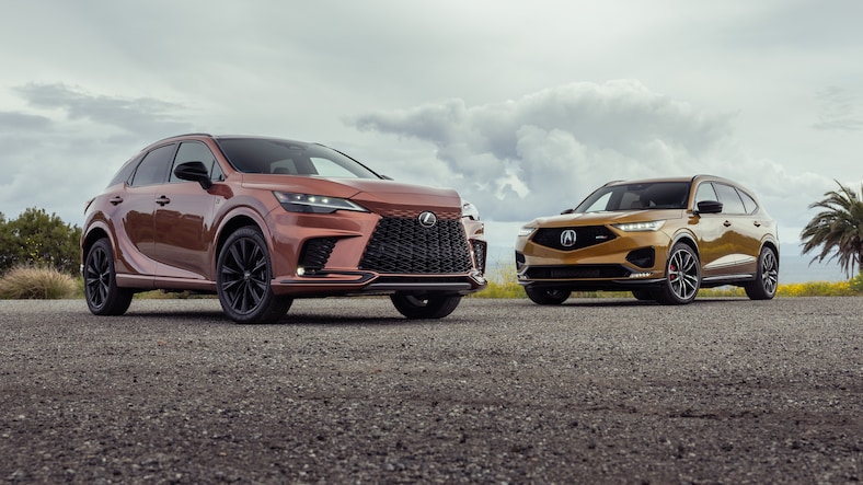 2024 Acura MDX Type S vs. Lexus RX500h F Sport: Outright Performance?