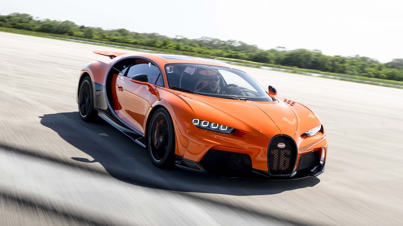 Hot Pursuit: Gunning For 250 MPH in a Bugatti Chiron Super Sport