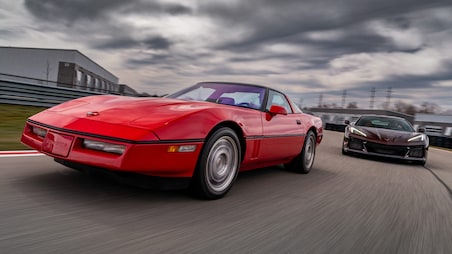 Giant Slayers Unite: 1990 Chevrolet Corvette ZR-1 Meets 2023 Corvette Z06!