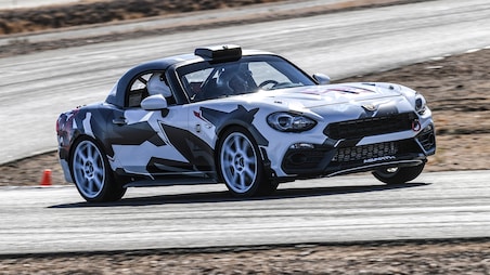 2019 Fiat 124 Spider Abarth Track Drive: The Scorpion Turns 70
