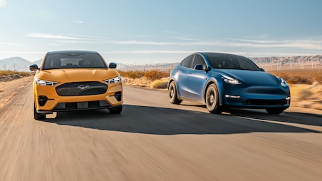 Ford Mustang Mach-E GT vs. Tesla Model Y Performance: The Future Is Good, Fun, and Fast