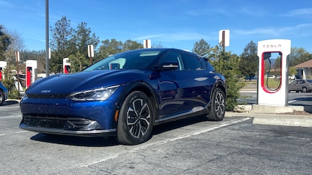 Charging Our Kia EV6 on Tesla’s Supercharger Wasn’t Super