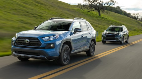 2023 Subaru Forester vs. Toyota RAV4: Solid Comes Standard