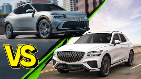 Gas or Electric? 2022 Genesis GV70 vs. 2023 Genesis GV60