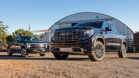 2022 Ford F-150 Lightning Platinum vs. GMC Sierra 1500 Denali Ultimate: Best Luxury Truck